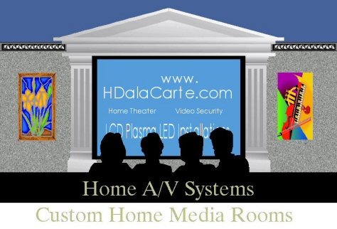 Home theater TV installation Los Angeles